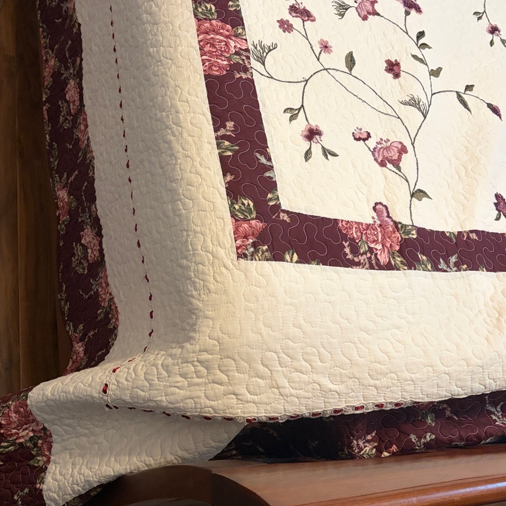 Embroidered Quilt - Picture 9 of 14